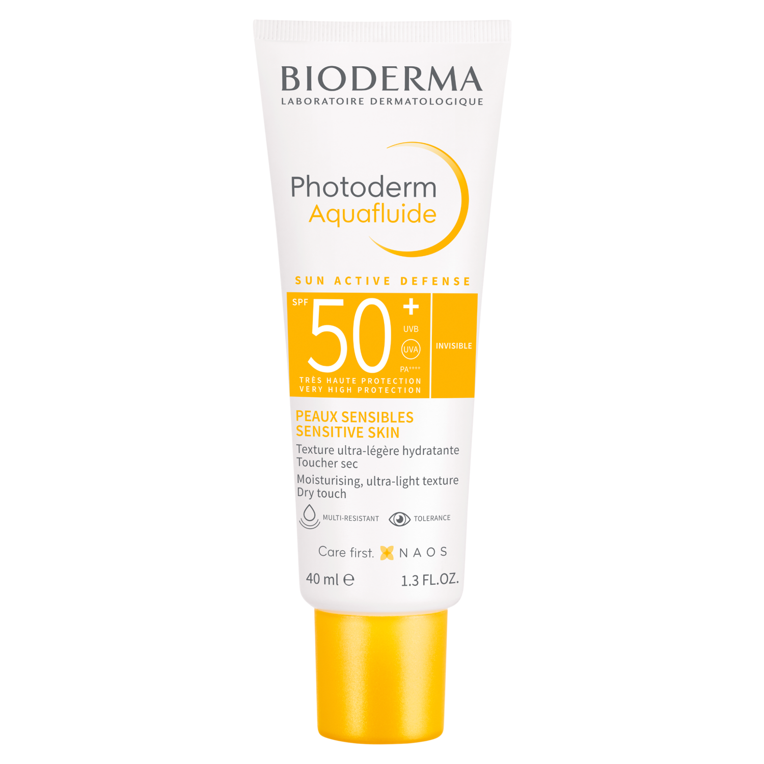 Bioderma Photoderm Aquafluide ultralekki fluid z filtrem SPF50 do cery normalnej bezbarwny, 40 ml