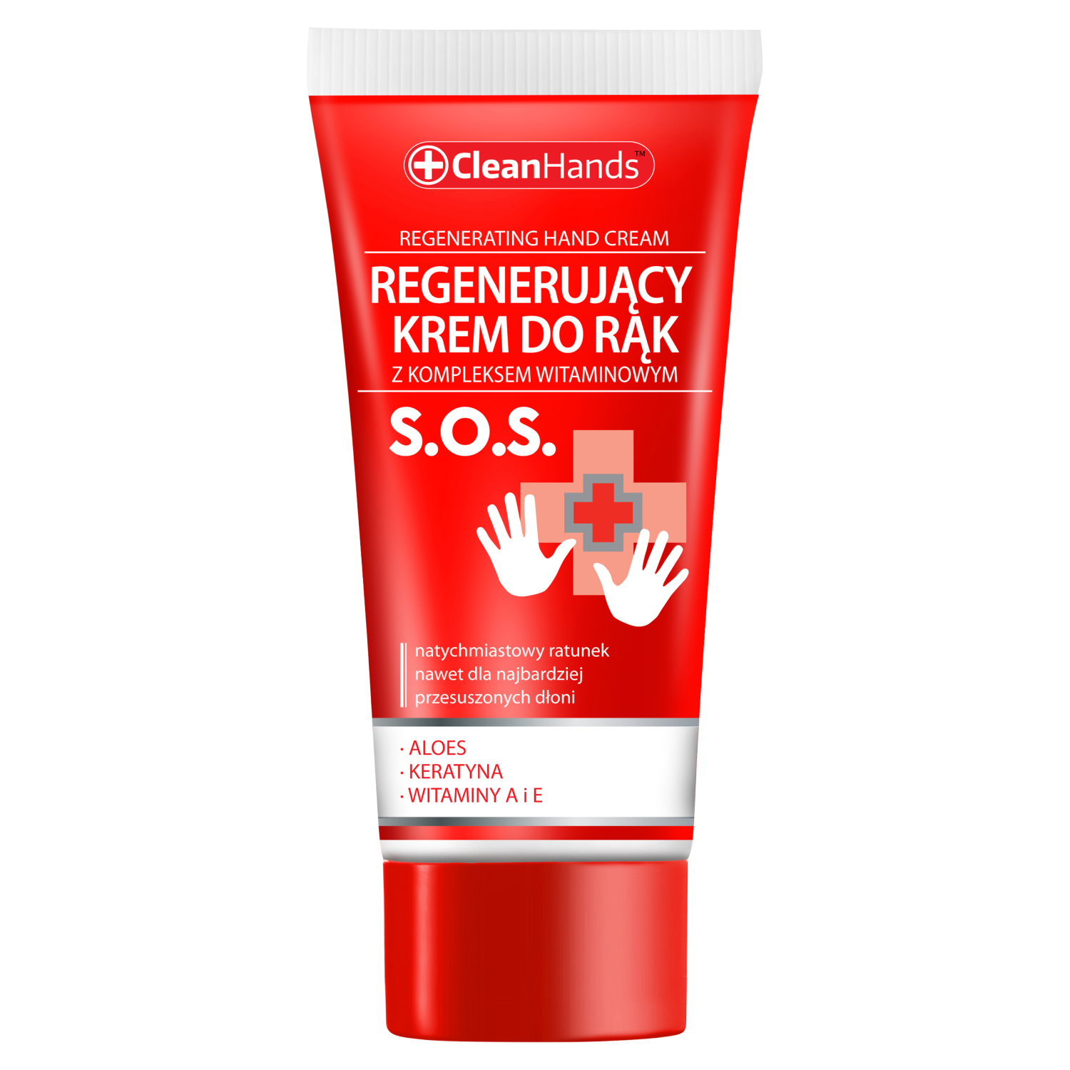 CleanHands regenerujący krem do rak, 30 ml