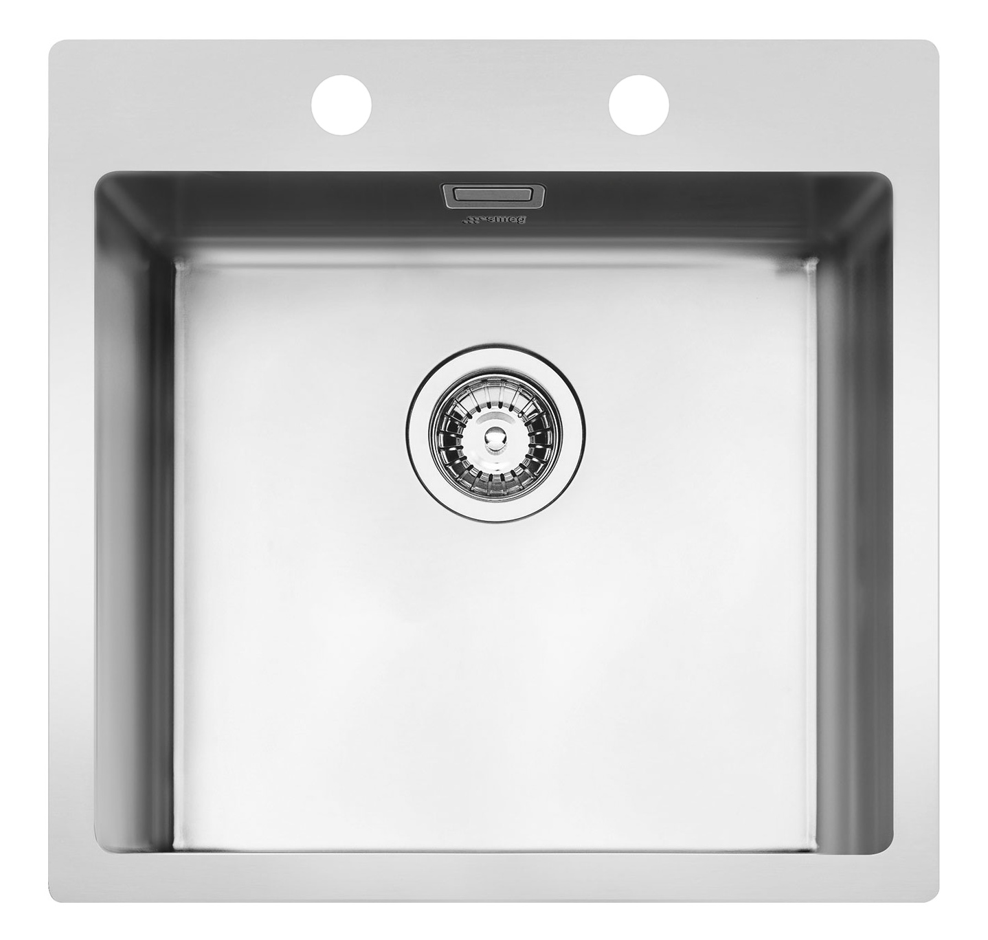 Smeg - Zlewozmywak wpuszczany w blat LFT50RS Universale Stal nierdzewna