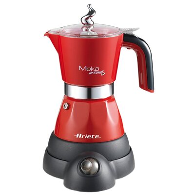 Kawiarka ARIETE Mokina 1358/16 Czerwony 100 ml