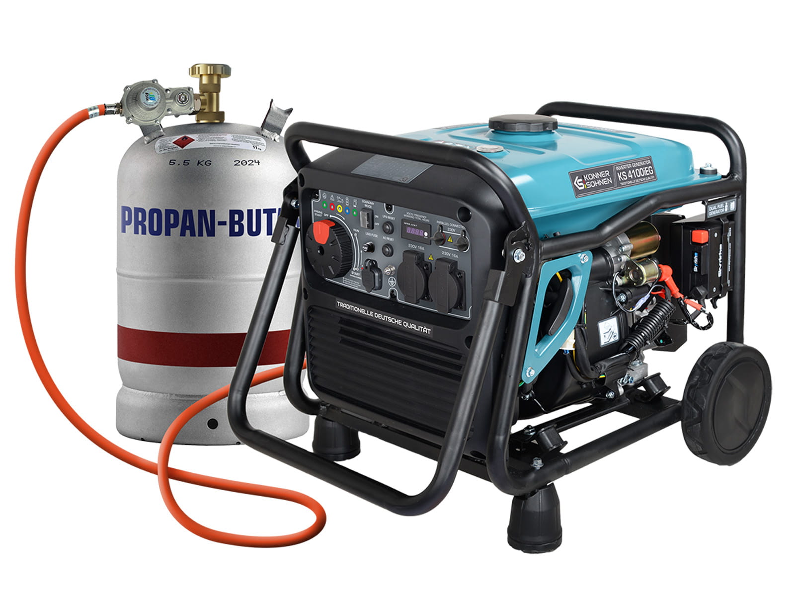 Generator inwertorowy KS 4100IEG 4.0 KM / 7.5 kW K&S