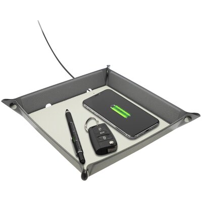 Ładowarka indukcyjna 4SMARTS Pocket Tray 15W Szary Qi