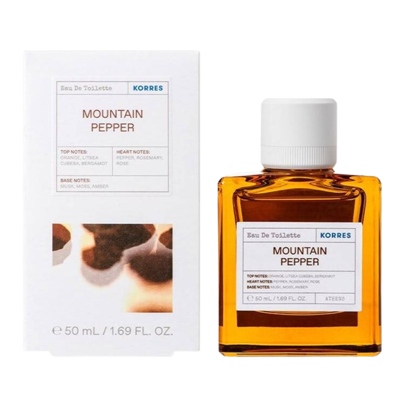 Korres Mountain Pepper woda toaletowa męska, 50 ml