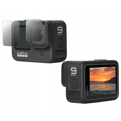 Zestaw szkieł SUNNYLIFE 3w1 GO-GHM648-1 do GoPro Hero 9/10/11