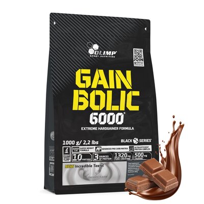 Gainer OLIMP Gain Bolic 6000 Czekoladowy (1000 g)