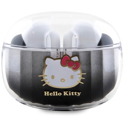 Słuchawki dokanałowe HELLO KITTY Kitty Head Logo  Czarny
