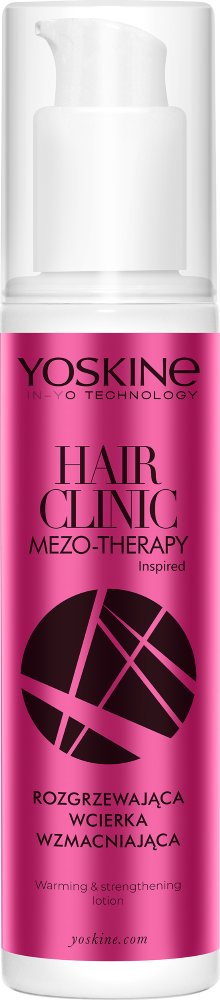 Yoskine Hair Clinic Mezo-Therapy wzmacniająca wcierka rozgrzewająca do skóry głowy, 150 ml