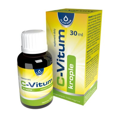 Witamina C OLEOFARM C-Vitum Krople (30 ml)
