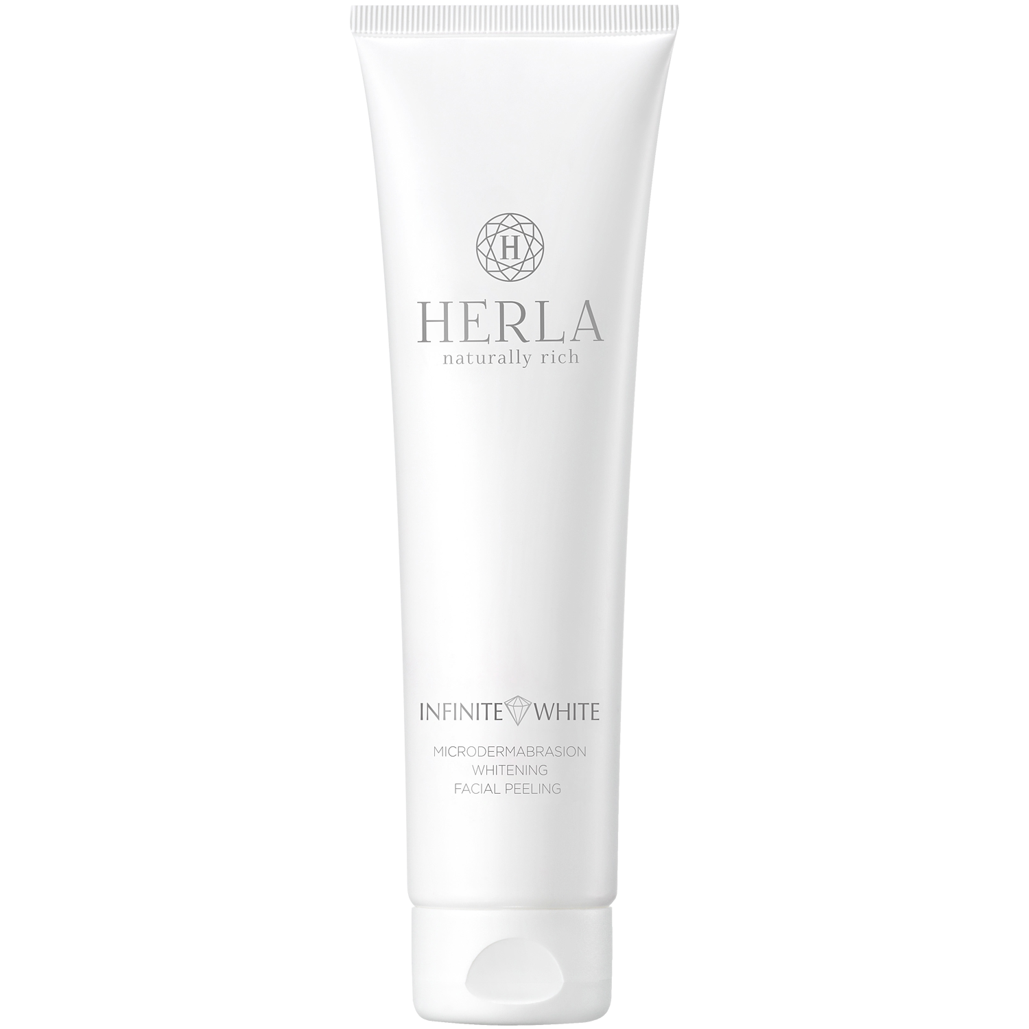 Herla Infinite White wybielający peeling do twarzy, 150 ml
