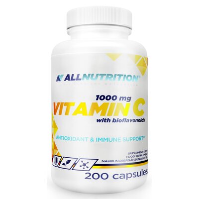 Witamina C ALLNUTRITION Z bioflawonoidami (200 kapsułek)