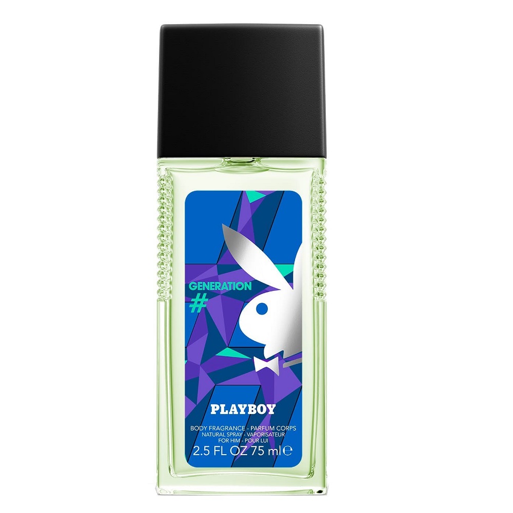 Playboy Generation For Him dezodorant z atomizerem dla mężczyzn, 75 ml