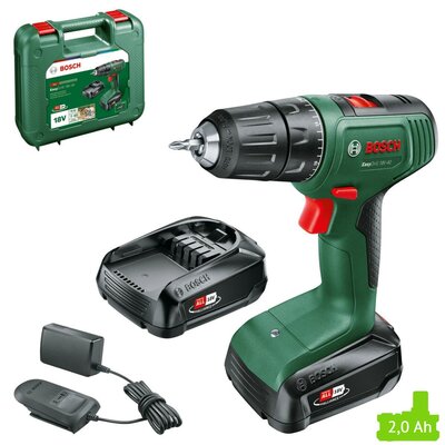 Wiertarko-wkrętarka BOSCH EasyDrill 18V-40 06039D8005 zestaw akumulatorów