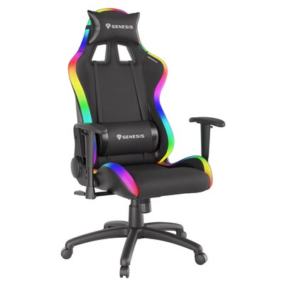 Fotel GENESIS Trit 500 RGB Czarny