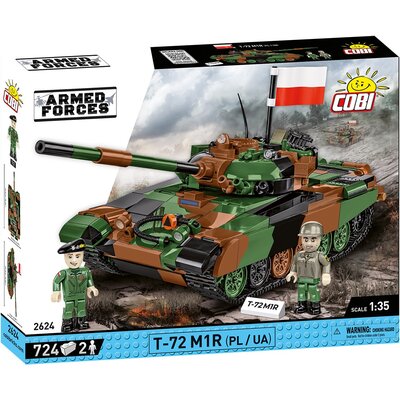 Klocki plastikowe COBI Armed Forces T-72M1R (PL/UA) COBI-2624