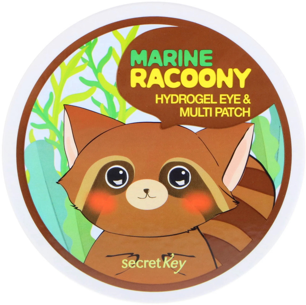 Secret Key Racoony  hydrożelowe płatki pod oczy, 60 szt./1 opak.