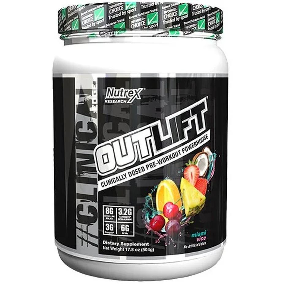 Nutrex OutLift suplement diety, Fruit Punch, 496 g