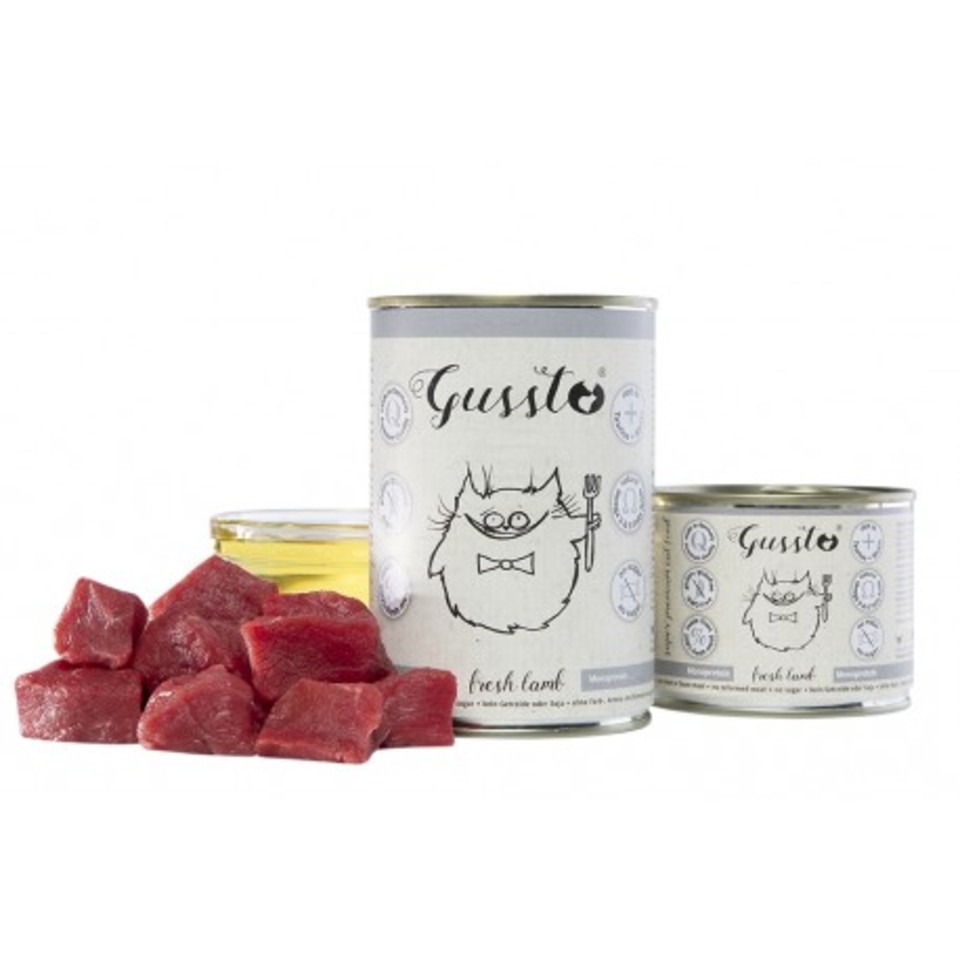 GUSSTO Cat Fresh Lamb mokra karma dla kotów jagnięcina 200 g