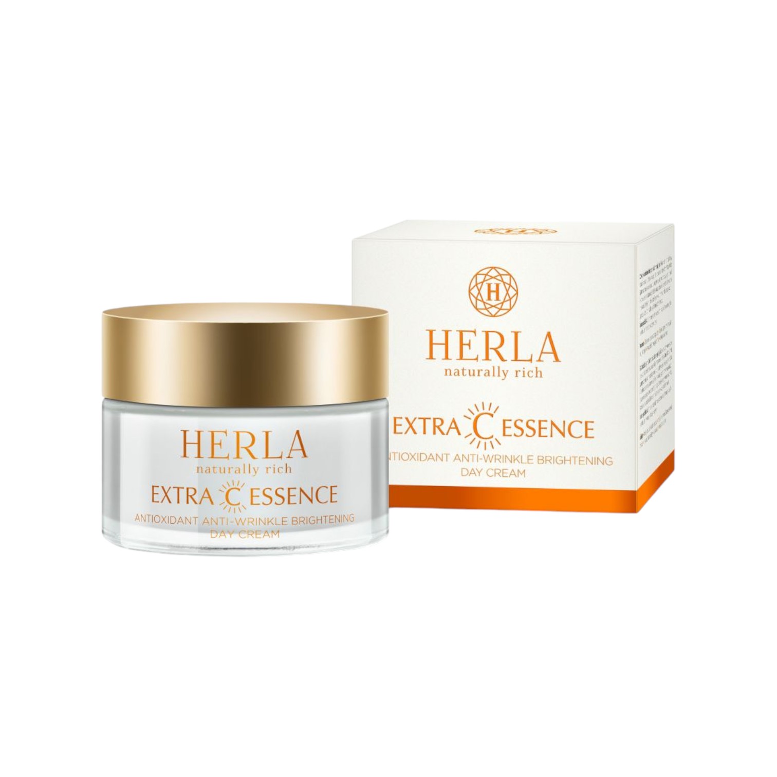 Herla antyoksydacyjny przeciwzmarszkowy rozjaśniajacy krem do twarzy na dzień, 50 ml