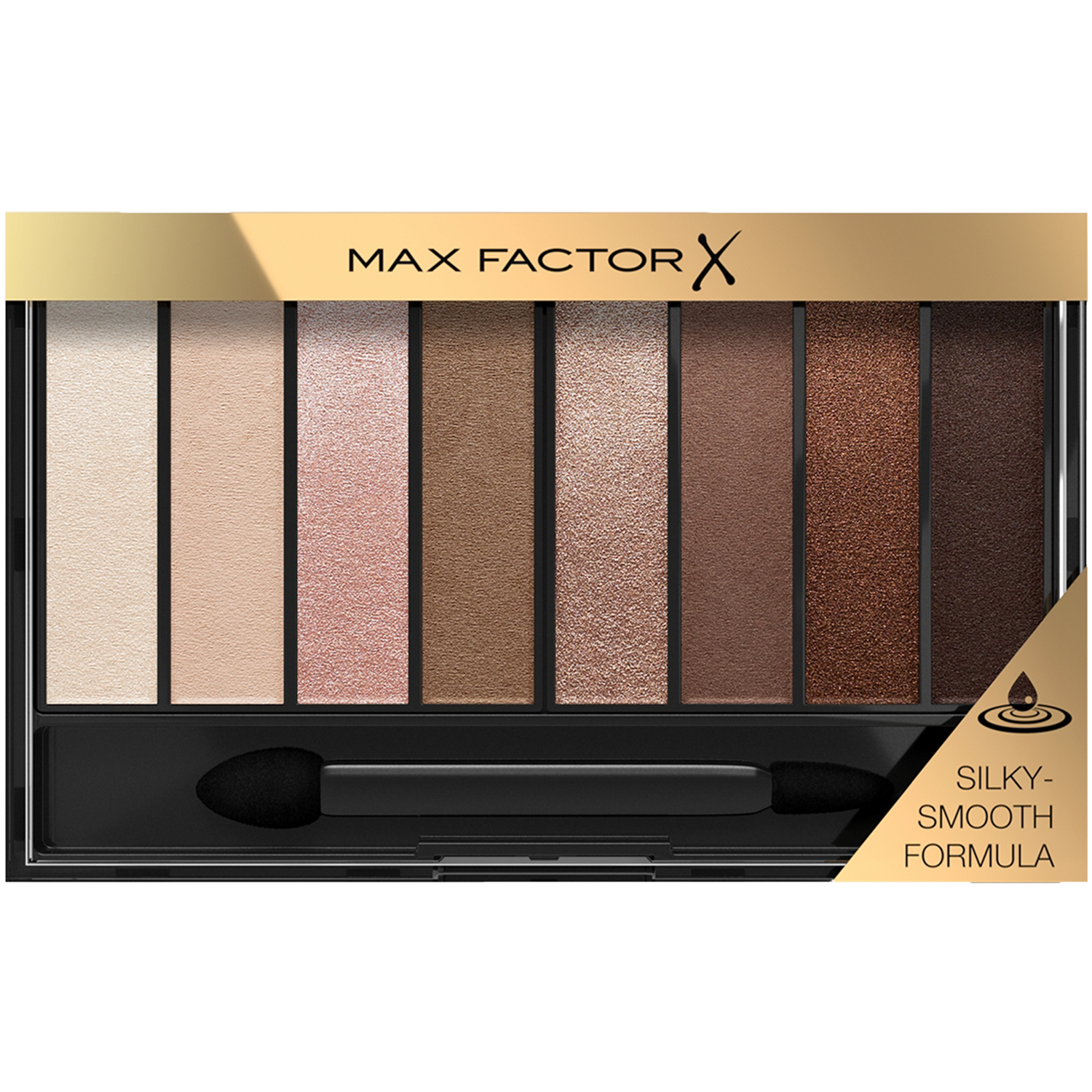 Max Factor Masterpiece Nude Palette paleta cieni do powiek 01 cappuccino nudes, 6,5 g