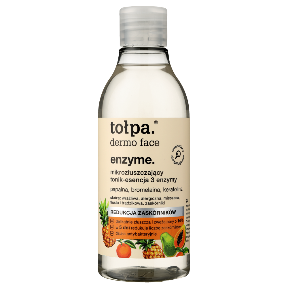 Tołpa Dermo Face Enzyme mikrozłuszczający tonik-esencja do twarzy, 200 ml