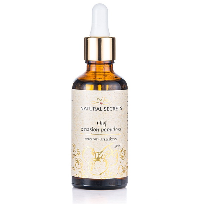 Natural Secrets przeciwzmarszczkowy olej z nasion pomidora, 50 ml