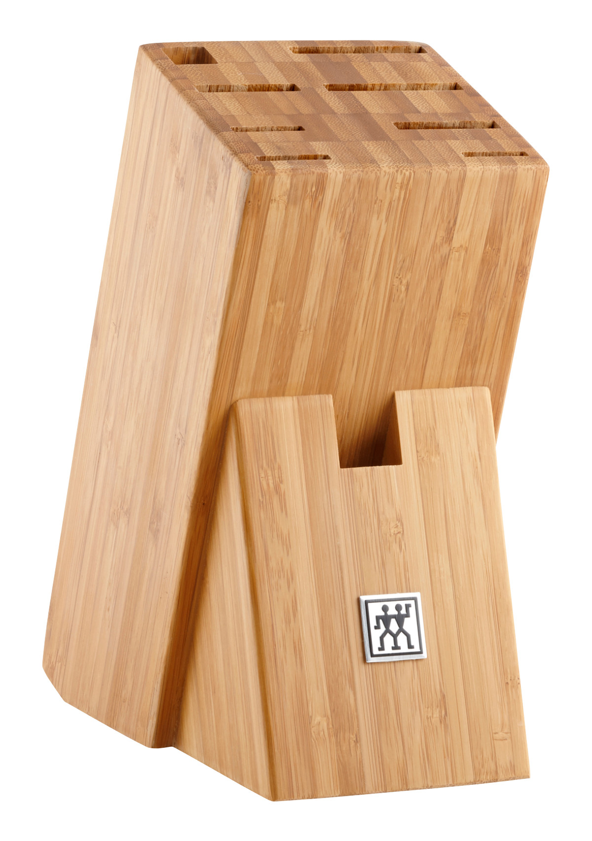 Zwilling - Bambusowy blok na 7 noży, nożyczki i ostrzałkę