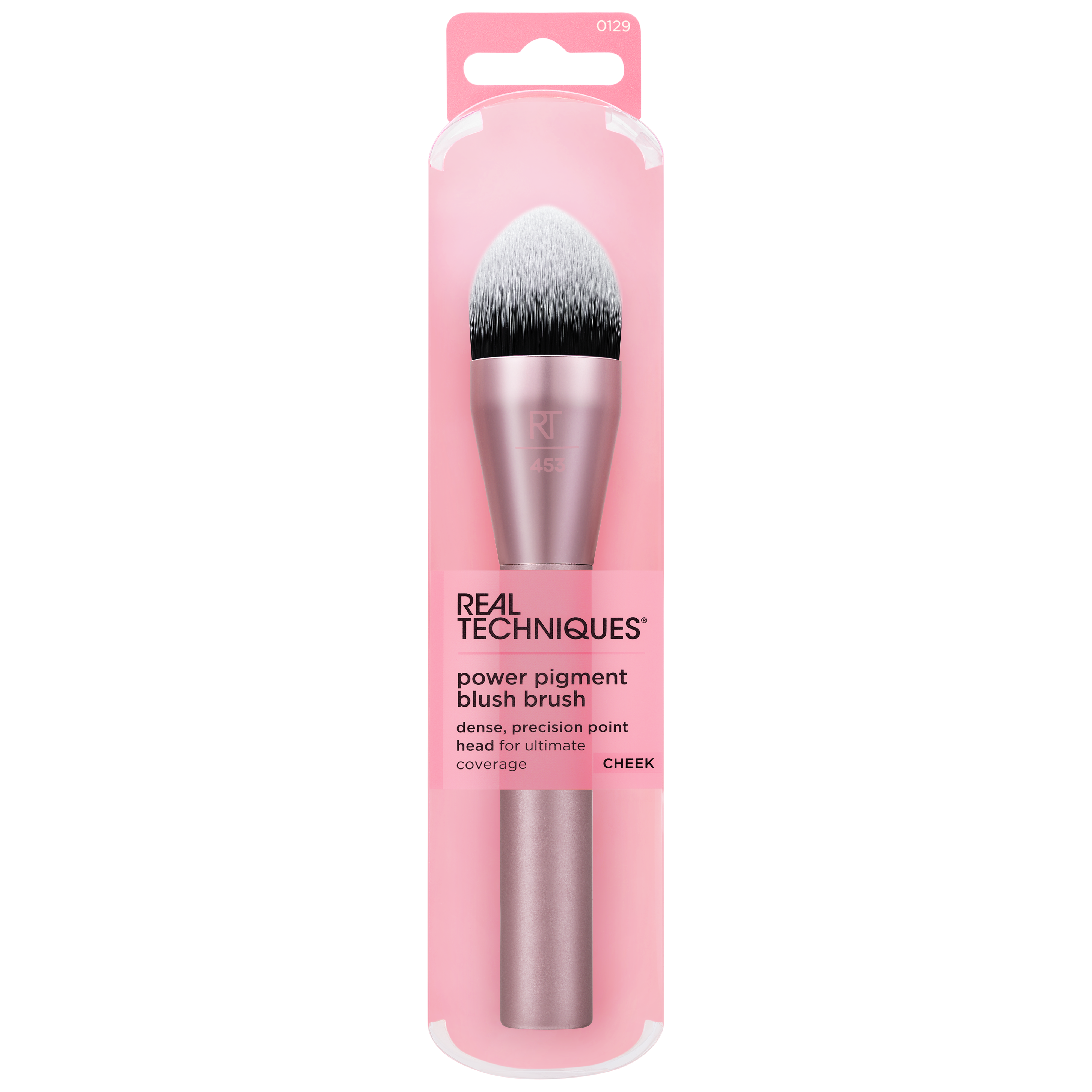 Real Techniques Power Pigment Blush Brush  pędzel do różu w kremie, 1 szt.