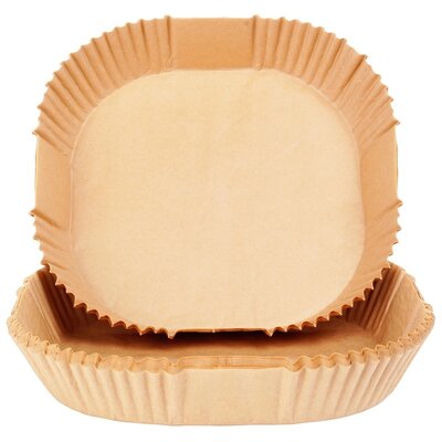 Foremki papierowe ORION do Air Fryer 20 cm (50 sztuk) Brązowy