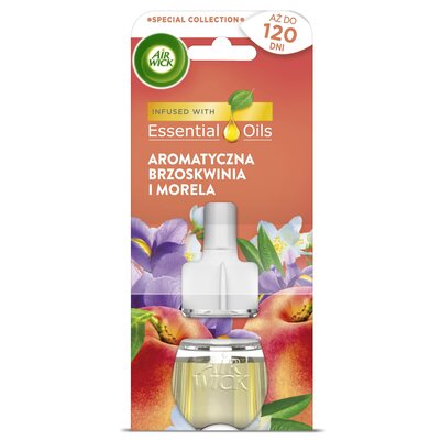 Wkład do odświeżacza powietrza AIR WICK Aromatyczna Brzoskwinia i Morela 19 ml