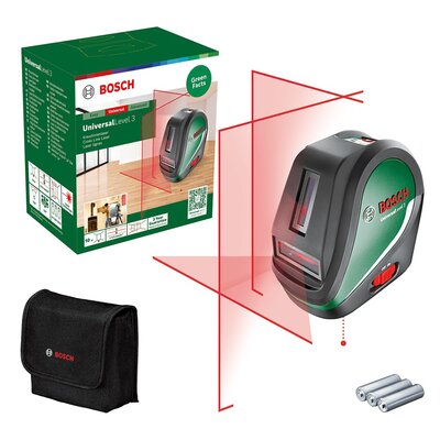Laser krzyżowy BOSCH Universal Level 3 Basic 0603663904