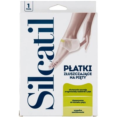 Płatki złuszczające SILCATIL na pięty