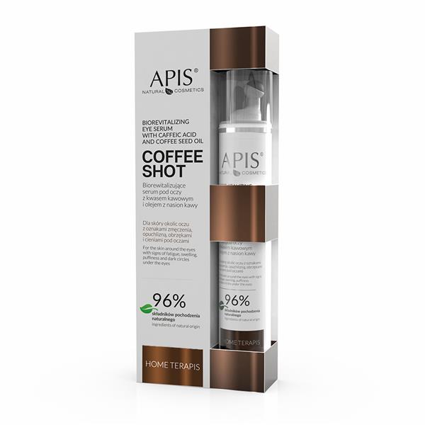Apis Coffee Shot relaksujące serum pod oczy, 10 ml