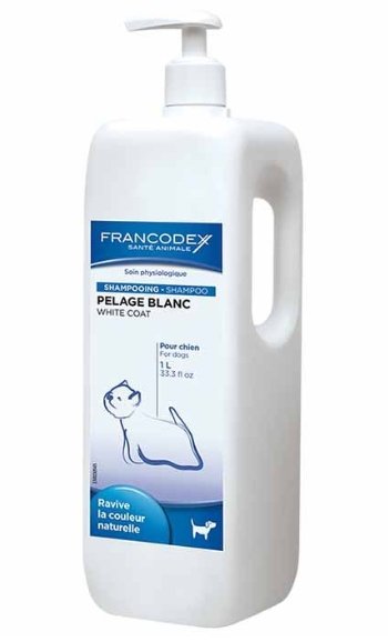FRANCODEX Szampon Do Białej Sierści 1 l