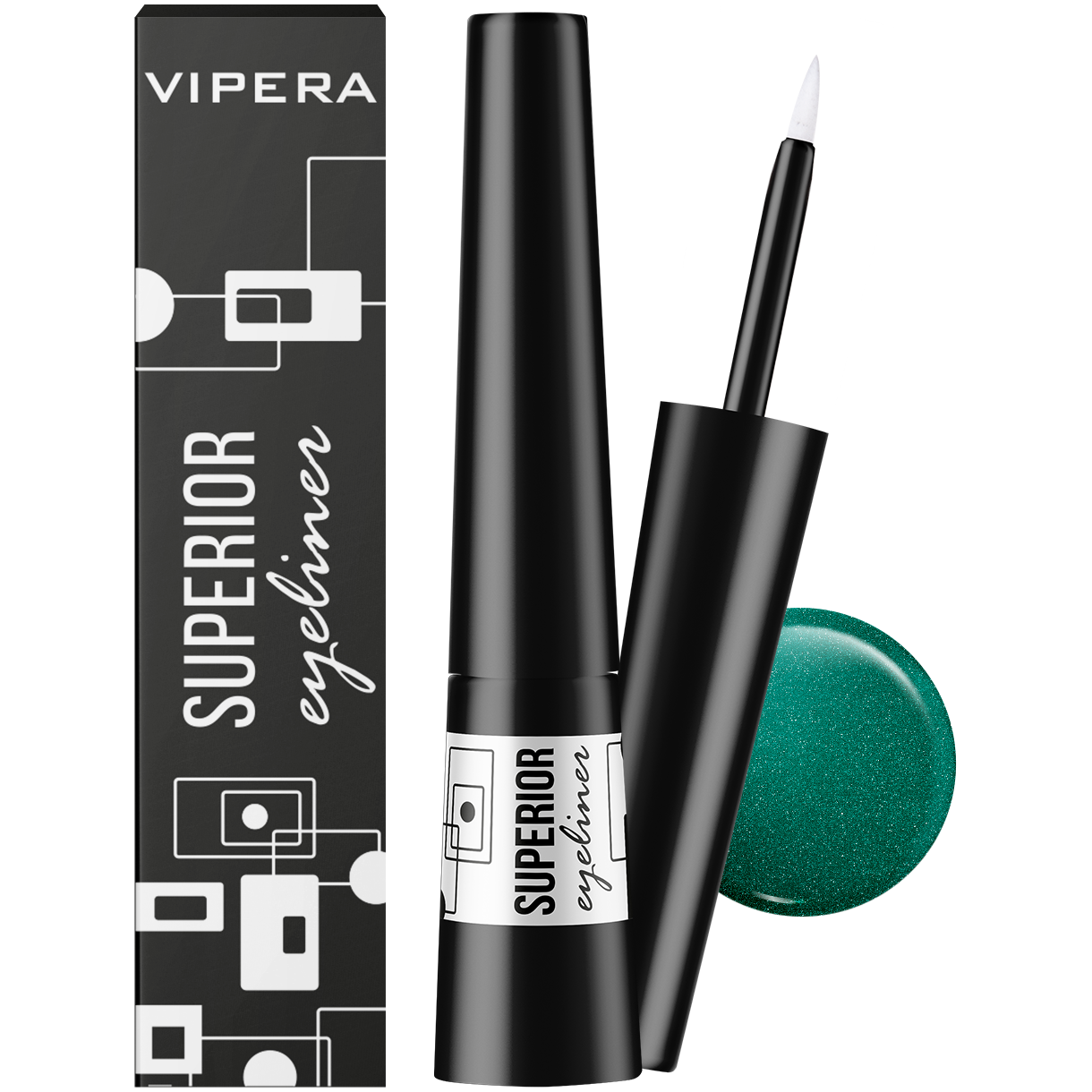 Vipera Superior eyeliner do powiek 07, 3 ml