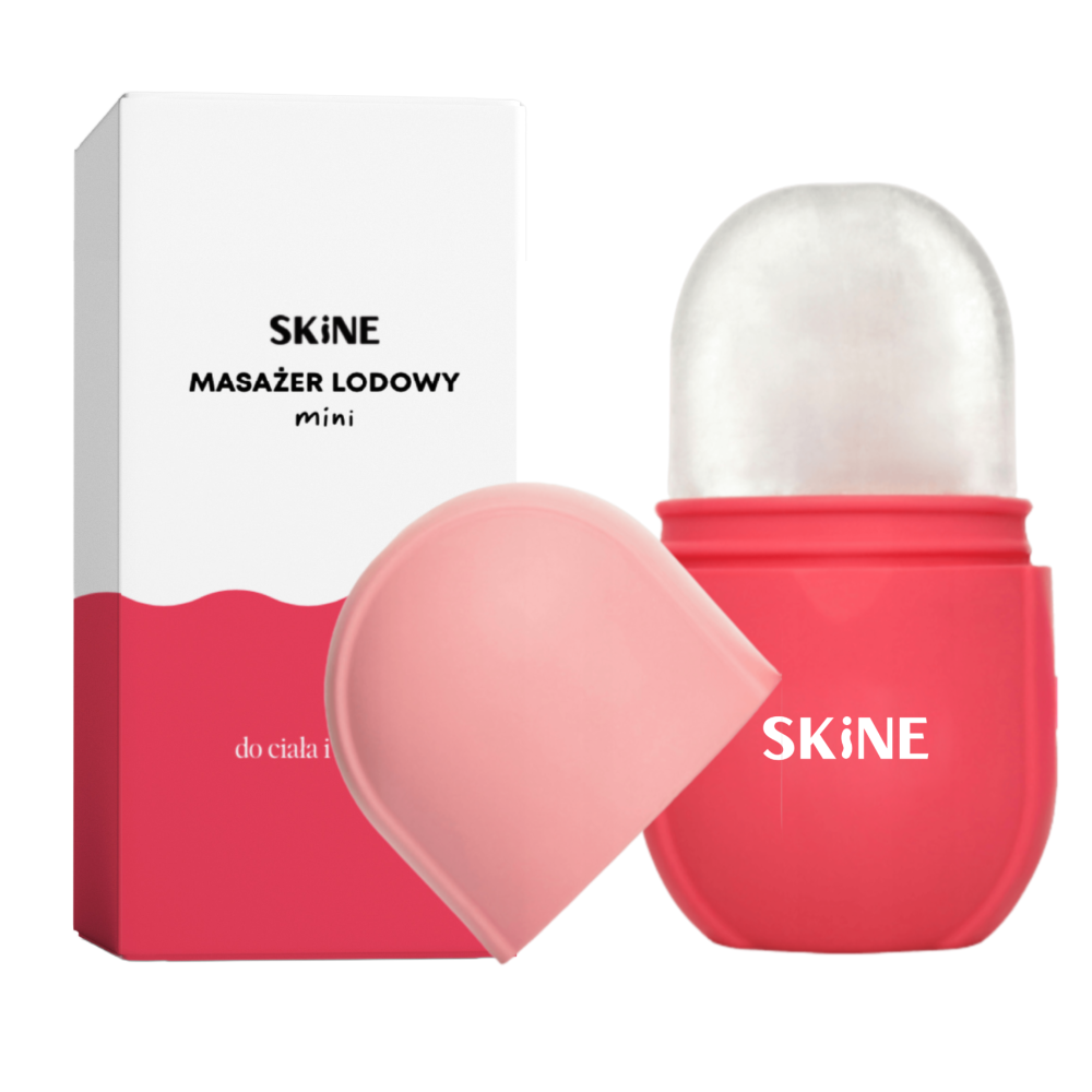 Skine mini masażer lodowy różowy, 1 szt.