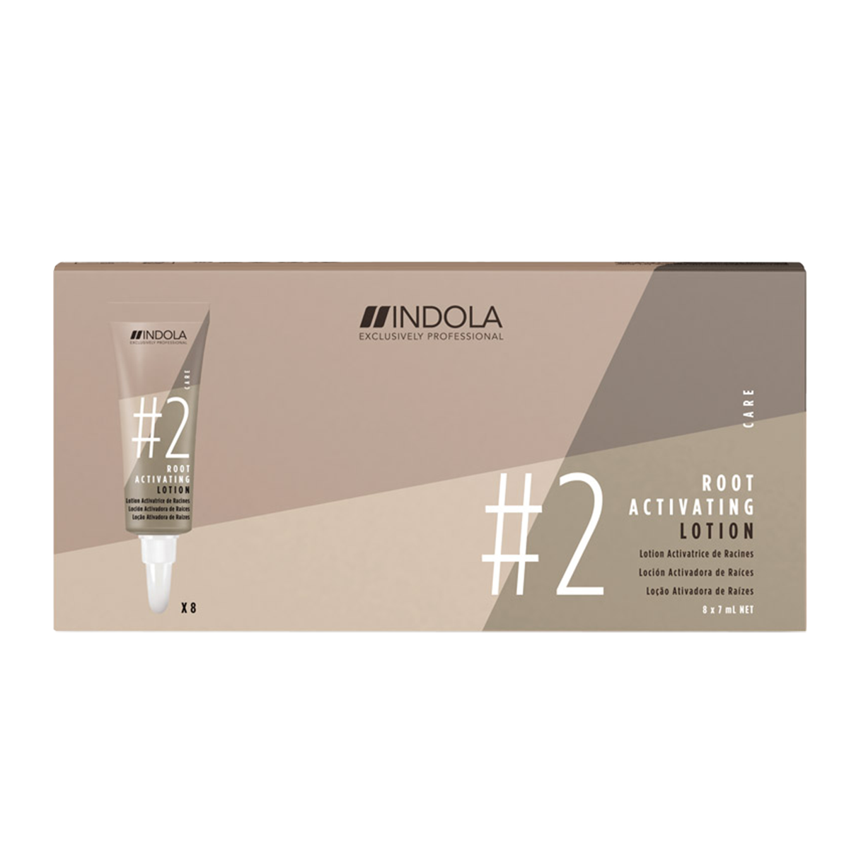 Indola Root Activ zestaw: kuracja aktywizująca przeciw wypadaniu włosów, 8x7 ml/1 opak.