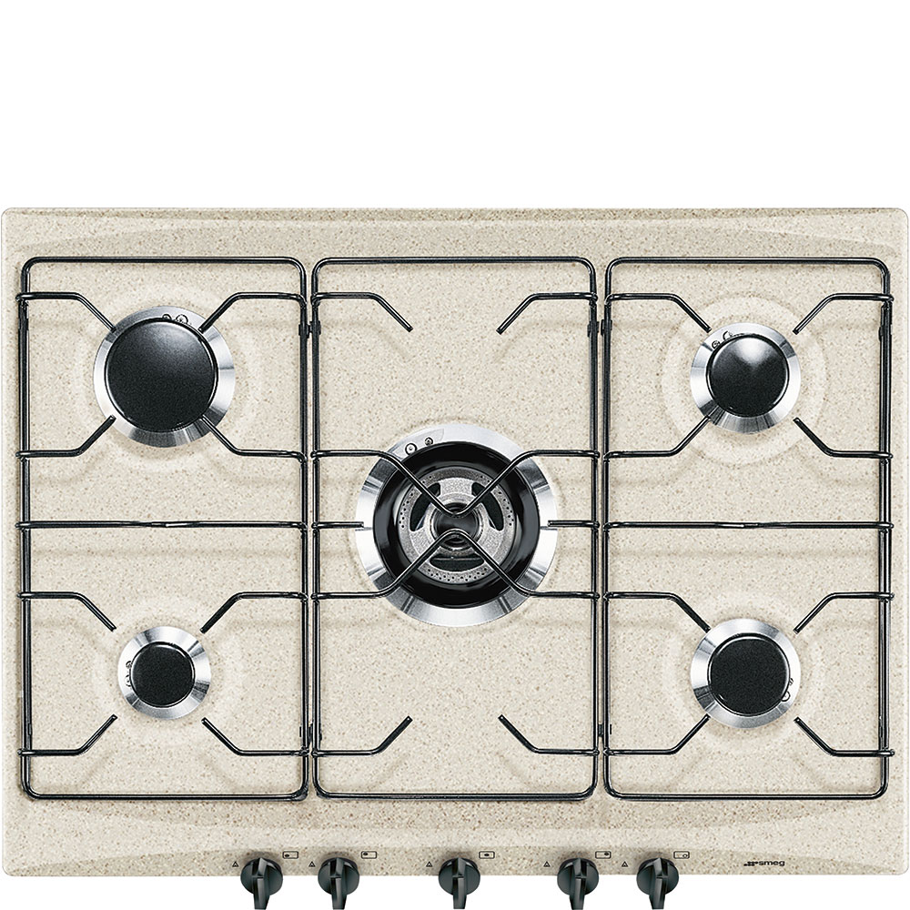 Smeg - Płyta gazowa SR275AV2 Selezione Jasny brąz