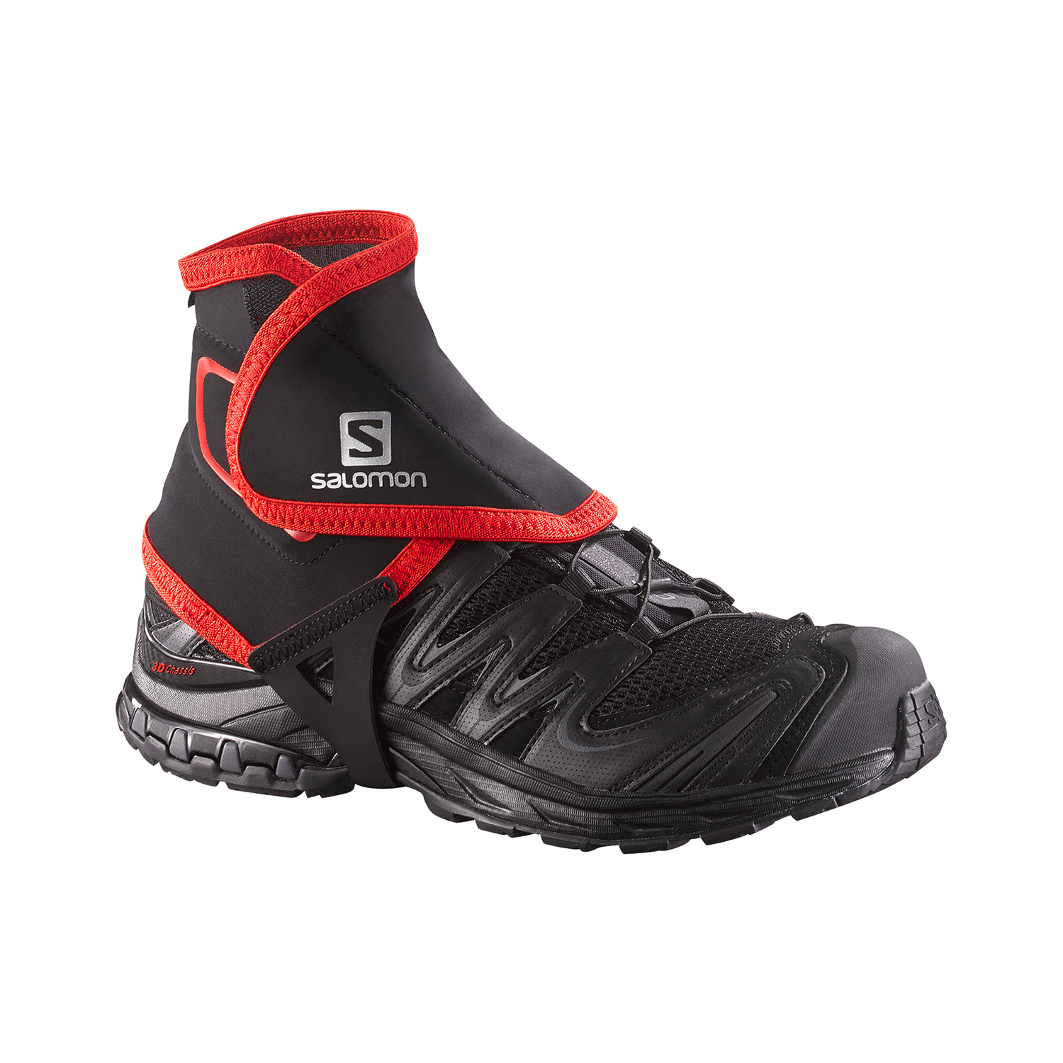 Stuptuty ochraniacze do biegania Salomon Trail Gaiters High black - L