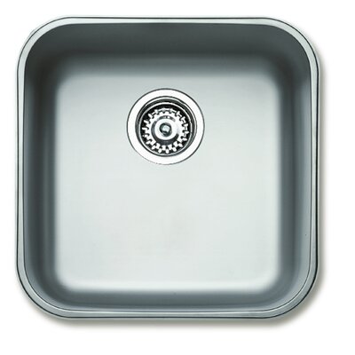 Zlewozmywak jednokomorowy TEKA BE 40.40 PLUS 1B 10125152 Stal szlachetna 43.5x43.5