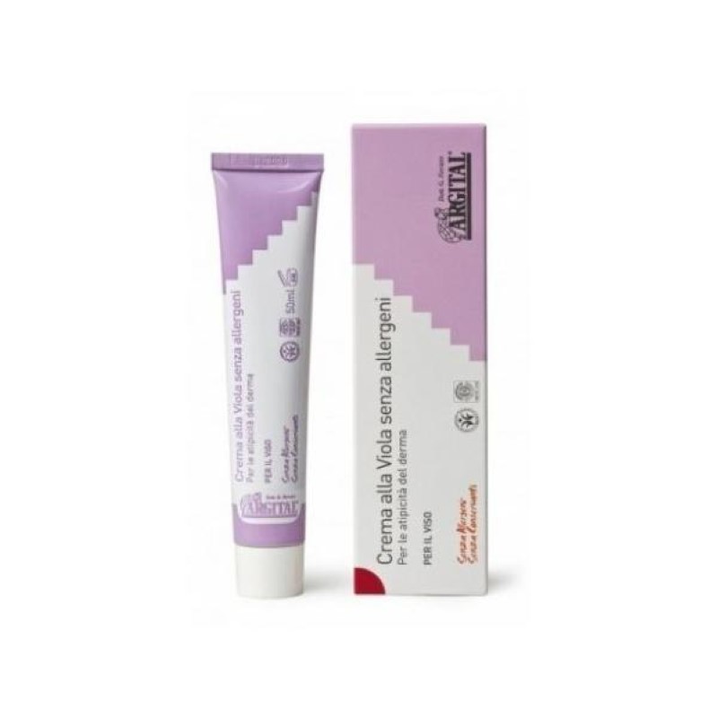 Argital krem do twarzy z fiołkiem bez alergenów, 50 ml
