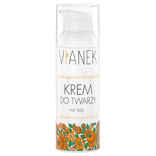 Vianek, intensywnie odżywczy krem do twarzy, na noc, 50 ml