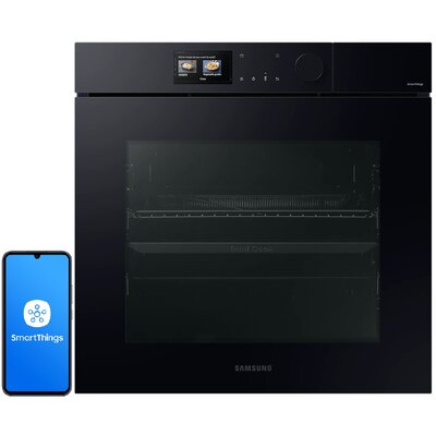 Piekarnik SAMSUNG NV7B7997AAK U2 Dual Cook AI Elektryczny parowy Czarne szkło A+