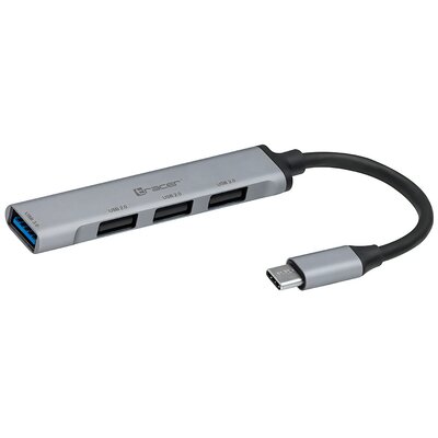 Hub TRACER H40 USB Typu C, Pasywny