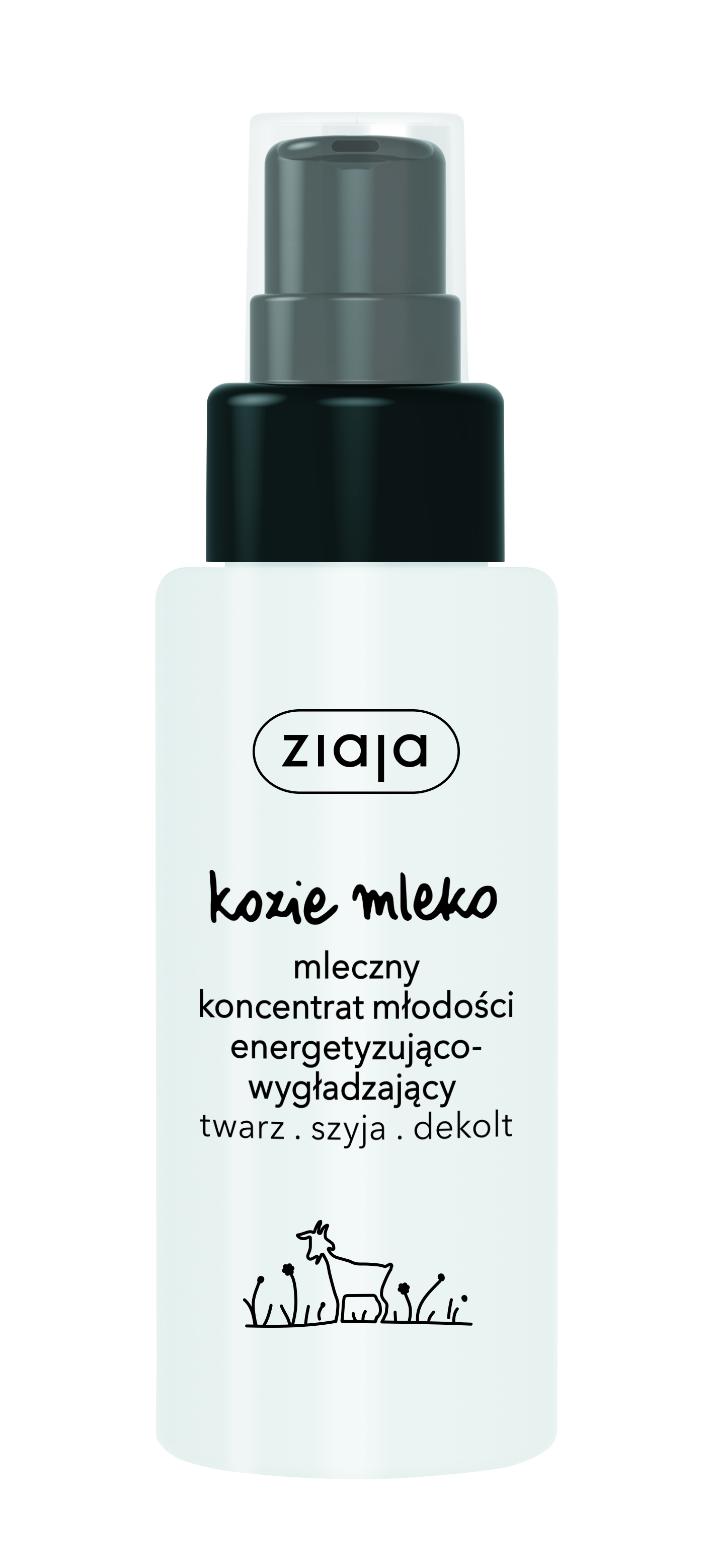 Ziaja Kozie Mleko, mleczny koncentrat młodości, energetyzująco-wygładzający, 50 ml