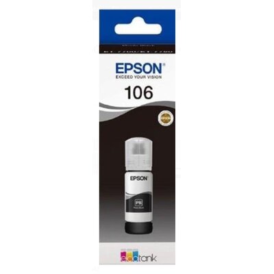 Tusz EPSON 106 Eco Tank Czarny 70 ml C13T00R140