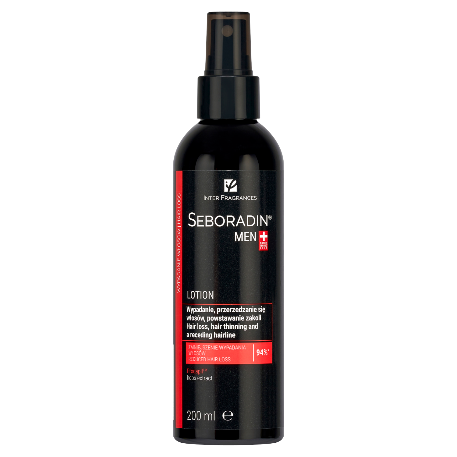 Seboradin Men lotion do włosów przeciw wypadaniu, 200 ml