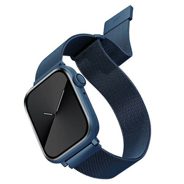 UNIQ Dante Stainless Steel Cobalt Blue - pasek Apple Watch 38/40/41 mm