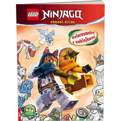Kolorowanka LEGO NINJAGO z naklejkami NA-6706