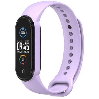 Pasek TECH-PROTECT IconBand do Xiaomi Mi Smart Band 5/6/6 NFC Fioletowy