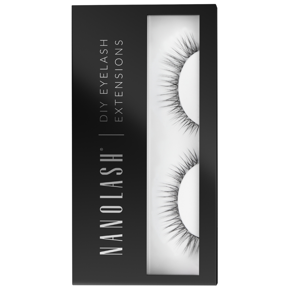 Nanolash DIY Eyelash Extensions sztuczne rzęsy w kępkach Innocent, 36 szt./1 opak.